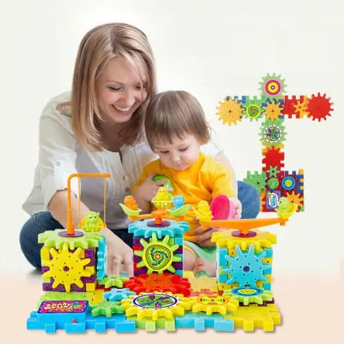 Kit de Construction Modèle 3D avec Engrenages Électriques Boutique Enfant Canada